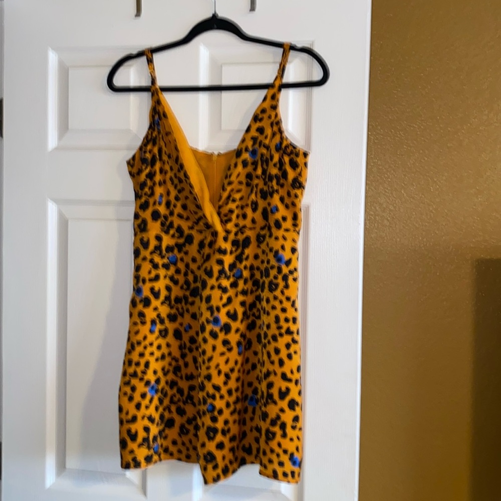 House of Harlow 1960 x REVOLVE Sharon Dress in Copper Leopard